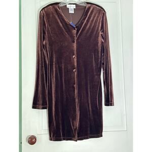 Susan Graver Velvet Dress